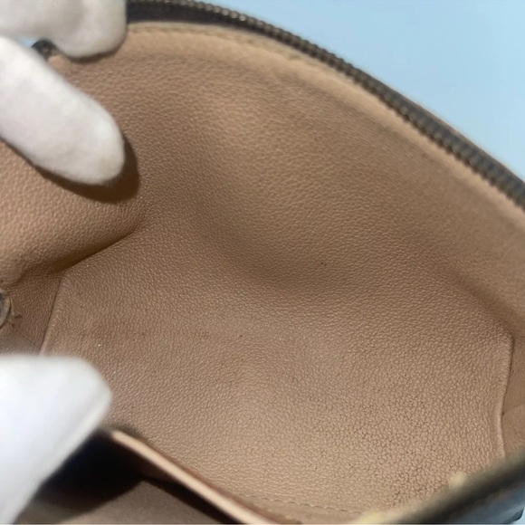 Louis Vuitton Cosmetic Bag Brown Canvas Monogram Cosmetique Pouch M47515 LV - Picture 13 of 16